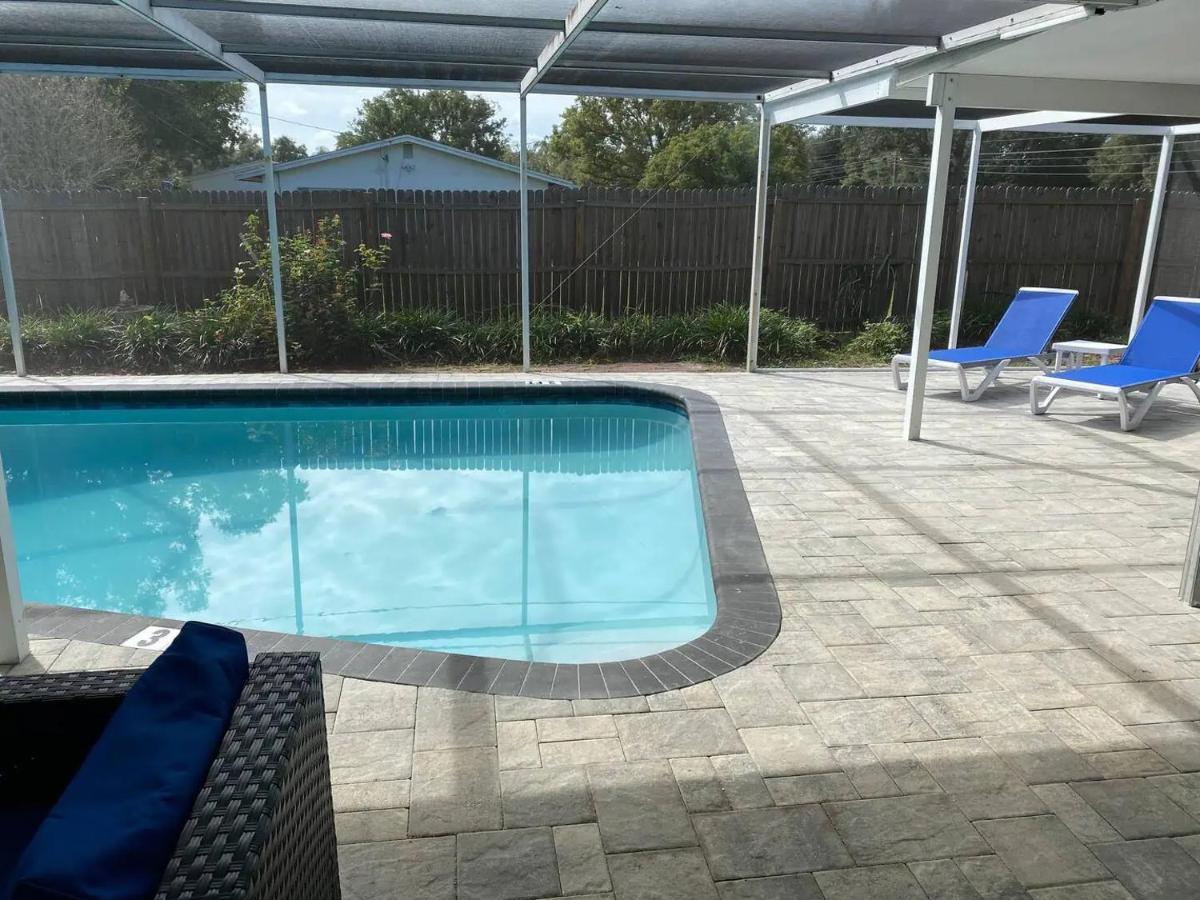 Spacious 5 Bedrooms 3 Bathrooms Family-Friendly Home With Heated Salt Pool Clearwater Bagian luar foto